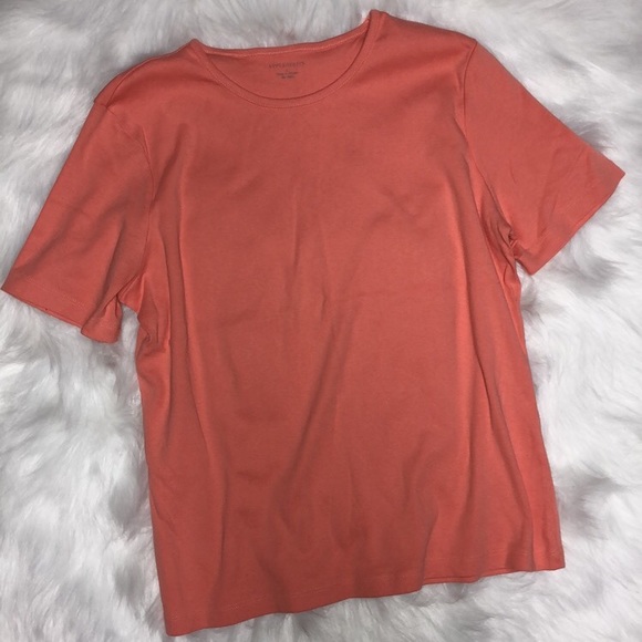Appleseed's Tops - NWOT Plain salmon colored appleseeds shirt
